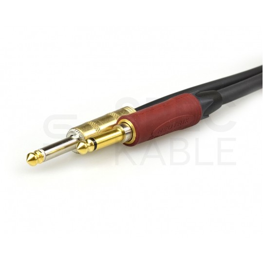 KLOTZ Joe Bonamassa Kabel instrumentalny Audio Jack 6,3mm Mono (wtyk Silent Plug / wtyk) 3m