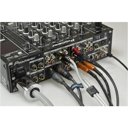 KLOTZ Kabel Audio 2x Jack 6,3mm Mono (wtyk) / 2x RCA Cinch (wtyk) 3m