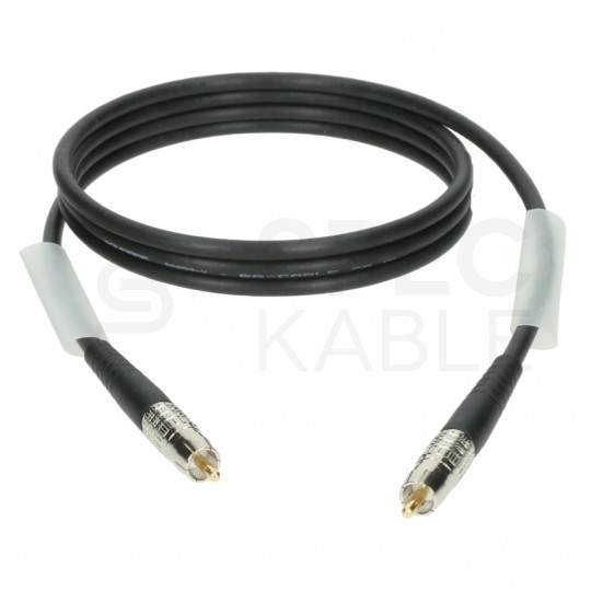 KLOTZ Kabel Coaxial Audio 1x RCA Cinch (wtyk / wtyk) 3m