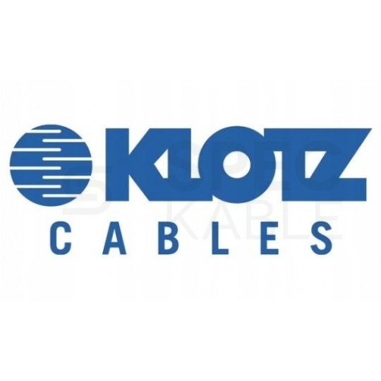 KLOTZ Kabel Coaxial Audio 1x RCA Cinch (wtyk / wtyk) 3m