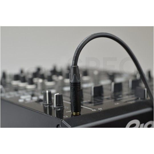 KLOTZ KIK Kabel instrumentalny Audio Jack 6,3mm Mono (wtyk kątowy / wtyk kątowy) 3m