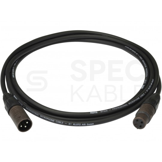 KLOTZ KMK Kabel mikrofonowy przedłużacz XLR (wtyk / gniazdo) 7,5m