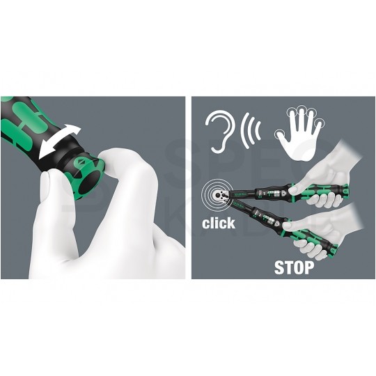 Klucz dynamometryczny 1/2" 20-100Nm Click-Torque C2 WERA