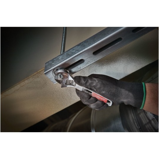 Klucz nastawny regulowany 150mm 6" do śrub, nakrętek i armatury w zakresie 0-24,5mm MILWAUKEE