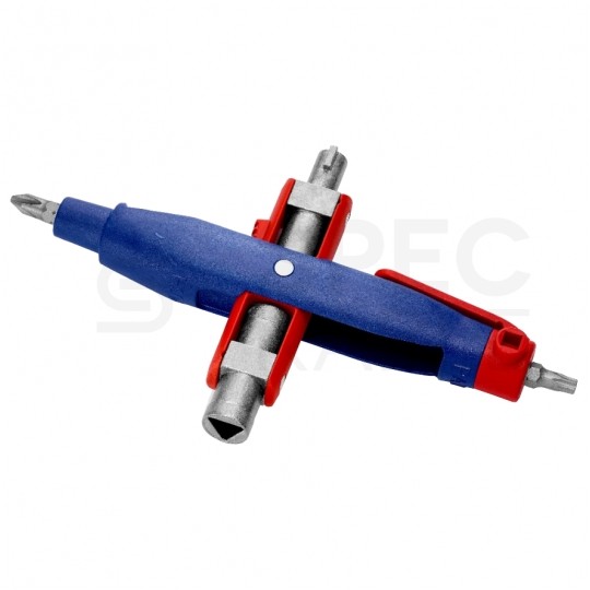 Klucz wielofunkcyjny "długopis" do szaf sterowniczych (4 profile) tablic rozdzielczych systemów odcinających KNIPEX 00 11 07