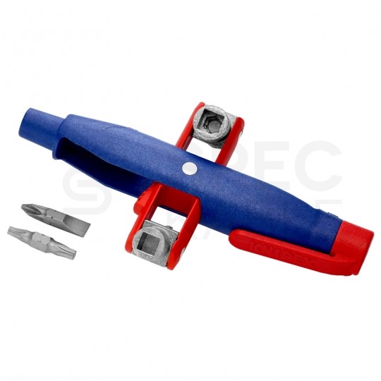 Klucz wielofunkcyjny "długopis" do szaf sterowniczych (4 profile) tablic rozdzielczych systemów odcinających KNIPEX 00 11 07