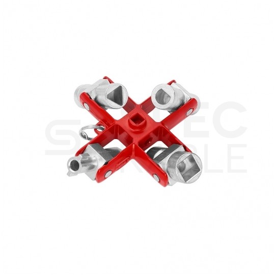 Klucz wielofunkcyjny do szaf sterowniczych (9 profili) KNIPEX 00 11 06