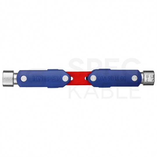 Klucz wielofunkcyjny DoubleJoint do szaf sterowniczych (4 profile) KNIPEX 00 11 06 V03