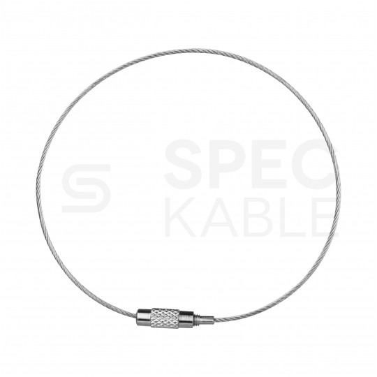 Kluczyk bezpieczeństwa uniwersalny do szaf / rodzielnic na łańcuszku 10w1 MODECO MN-14-210