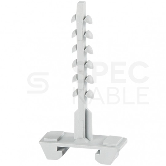 Kołek systemowy CMS 42mm do uchwytu kablowego CMS 15/30 bezhalogenowy szary F-TRONIC 100szt
