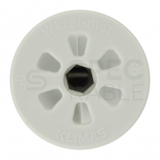 Kołki do styropianu WK-DS050 z gniazdem TORX 28x50mm KLIMAS 10szt