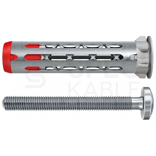 Kołki rozporowe DuoHM 5x55mm 2-składnikowe z wkrętem PZ2 M5x55 do płyt karton gips i wiórowych FISCHER 25 sztuk