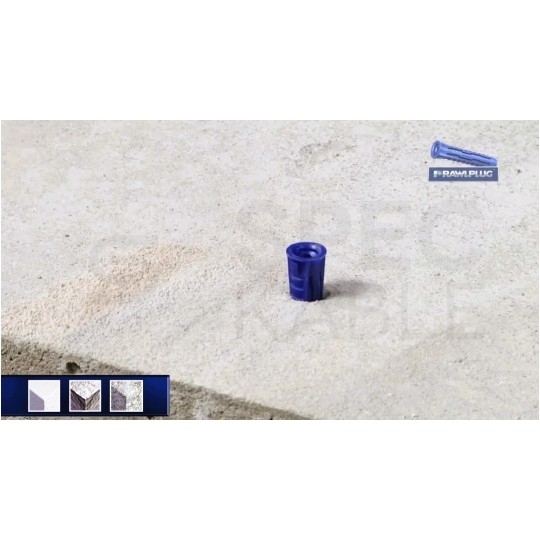 Kołki rozporowe uniwersalne 4ALL 14x70mm z wkrętem 10x100mm z łbem sześciokątnym do wszystkich typów podłoża RAWLPLUG 10szt