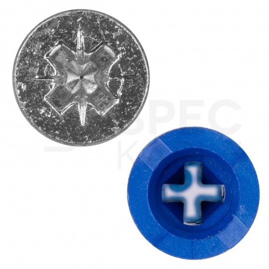 Kołki rozporowe uniwersalne 4ALL 8x40mm z wkrętem PZ 5x60mm z łbem stożkowym do wszystkich typów podłoża RAWLPLUG 50szt