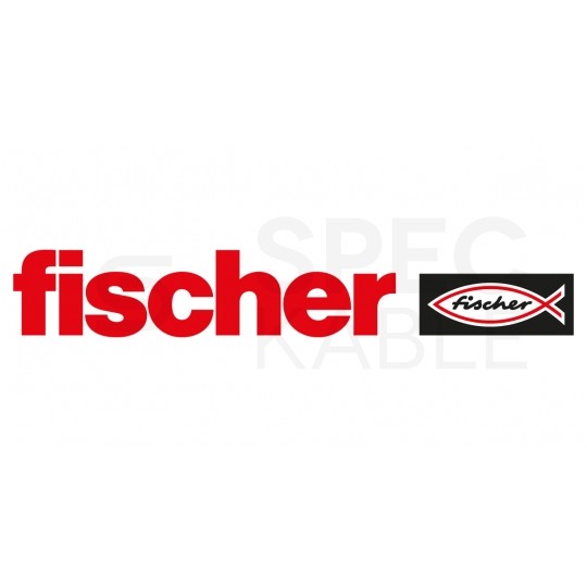 Kołki rozporowe uniwersalne DuoPower 12x60mm S 2-składnikowe z wkrętem SW 13 8.0x80mm z łbem sześciokątnym do wszystkich typów podłoża FISCHER 10szt