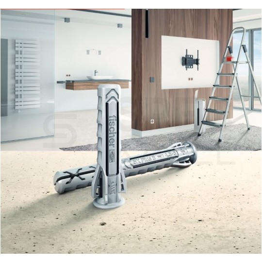 Kołki rozporowe uniwersalne SX Plus 10x80mm do wszystkich pełnych materiałów FISCHER 25szt