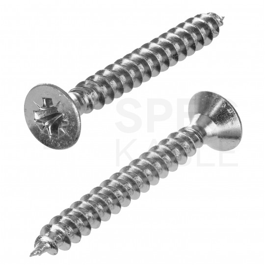 Kołki rozporowe uniwersalne UNO 8x32mm + wkręty PZ 5x60mm z łbem stożkowym do wszystkich typów podłoża RAWLPLUG 100szt