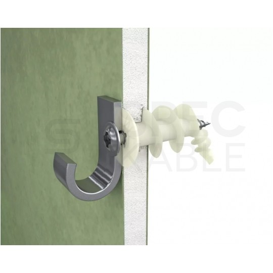 Kołki ślimakowe samowięrcące DRA01 16x36mm nylonowe do płyt gipsowo-kartonowych Koelner 100szt