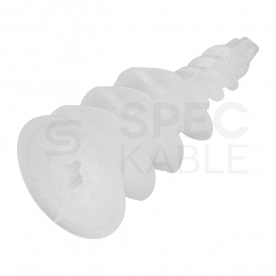 Kołki ślimakowe samowięrcące DRA01 16x36mm nylonowe do płyt gipsowo-kartonowych Koelner 100szt