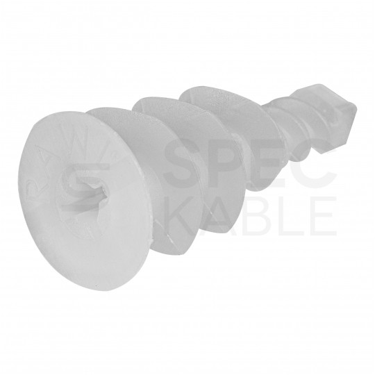 Kołki ślimakowe samowiercące DRA01 16x36mm nylonowe z wkrętem 3,9x32mm do płyt gipsowo-kartonowych Koelner 20szt