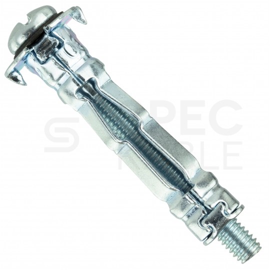 Kołki stalowe typu MOLLY M6x58mm do płyt G-K i wiórowych KLIMAS 3szt