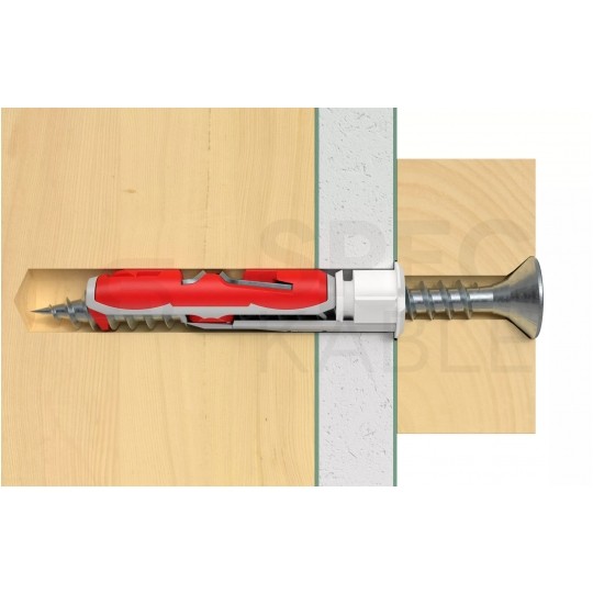 Kołki uchylne, zaciskowe uniwersalne do wielu powierzchni DuoTec 10 10mm FISCHER 50 sztuk