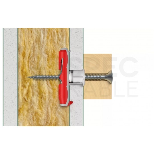 Kołki uchylne, zaciskowe uniwersalne do wielu powierzchni DuoTec 10 10mm FISCHER 50 sztuk
