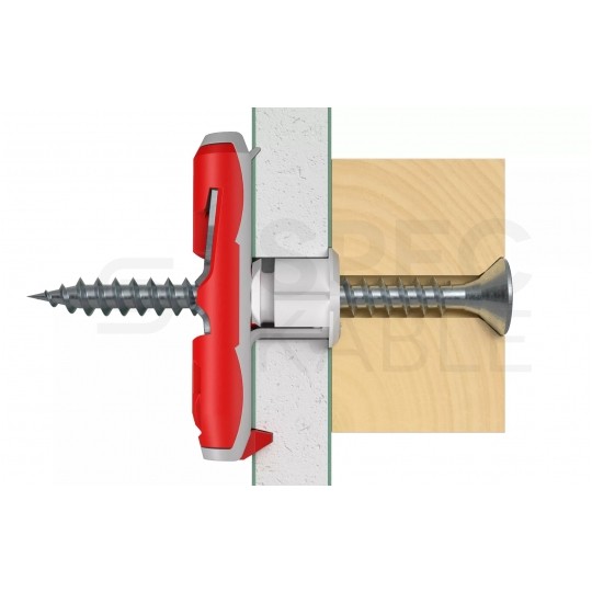 Kołki uchylne, zaciskowe uniwersalne do wielu powierzchni DuoTec 12 12mm FISCHER 10 sztuk