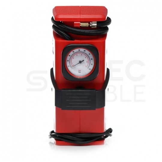 Kompresor samochodowy Pompka elektryczna Sprężarka 12V/230V 200PSI (7bar) Kraft&Dele