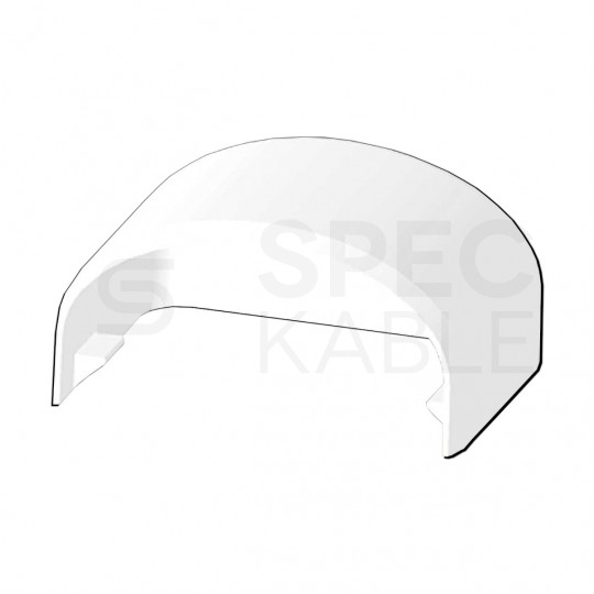 Końcówka listwy LE 40x19mm biały KOPOS