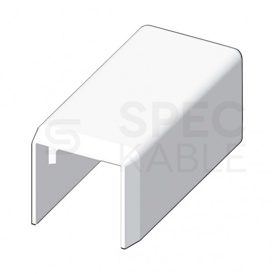 Końcówka listwy LHD 17x17mm biały KOPOS