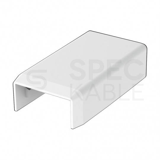 Końcówka listwy LHD 20x10mm biały KOPOS