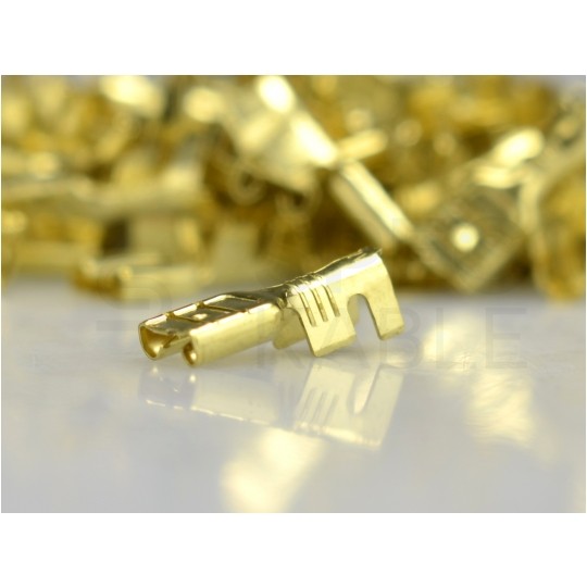 Końcówka nasuwkowa przewodowa typ NNC / MS DIN 6,3/2 konektor żeński ERKO 100szt.