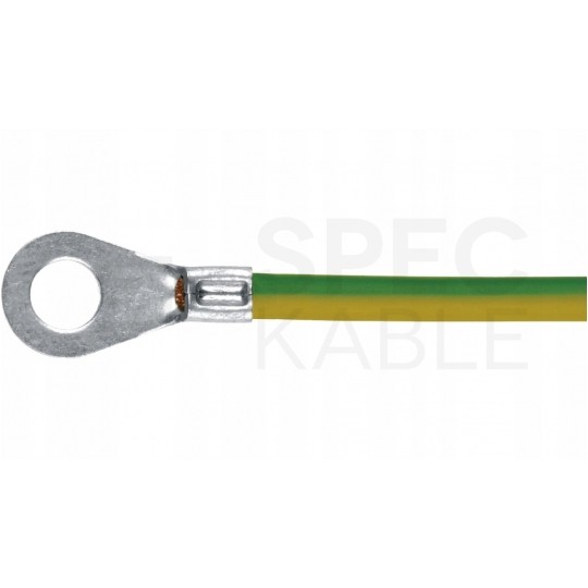 Końcówka oczkowa nieizolowana typ KOA DIN 25mm2 / M8 miedziana cynowana galwanicznie ERKO