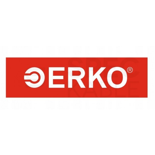 Końcówka tulejkowa izolowana typ HI / TE DIN 6,0mm2 / 10mm miedziana cynowana galwanicznie żółta ERKO 100szt.