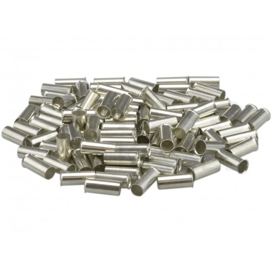 Końcówka tulejkowa nieizolowana typ H / TA DIN 10mm2 / 12mm miedziana cynowana galwanicznie ERKO 100szt.
