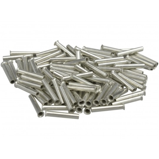 Końcówka tulejkowa nieizolowana typ H / TA DIN 2,5mm2 / 12mm miedziana cynowana galwanicznie Elpromet 100szt.