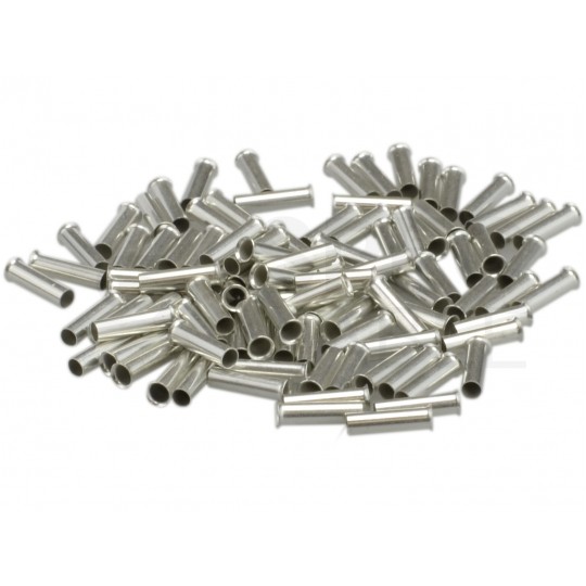 Końcówka tulejkowa nieizolowana typ H / TA DIN 4,0mm2 / 9mm miedziana cynowana galwanicznie ERKO 100szt.