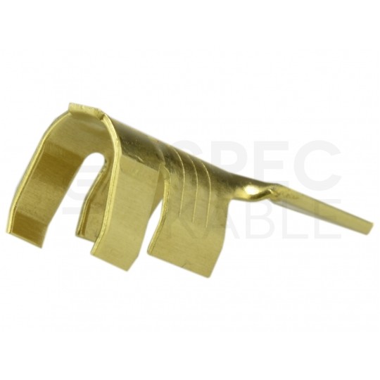 Końcówka wsuwkowa przewodowa typ WNC / TS DIN 4,8/2 konektor męski ERKO 100szt.