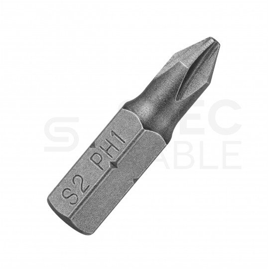 Końcówki do wkrętarki S2 PH1 25mm 10szt.