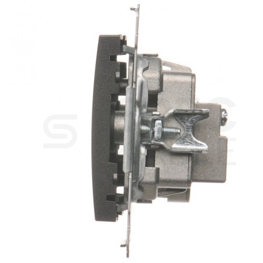 KONTAKT-SIMON 54 Gniazdo antenowe R-TV końcowe separowane antracyt