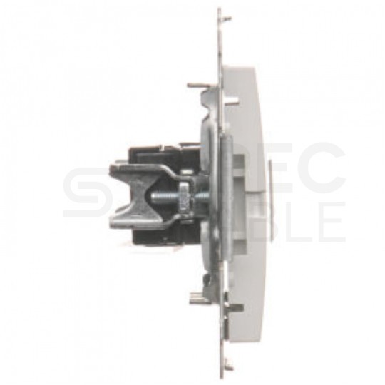 KONTAKT-SIMON 54 Gniazdo komputerowe 1xRJ45 kat.5e + telefoniczne RJ12 białe