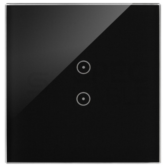 KONTAKT-SIMON 54 TOUCH Panel dotykowy 1-moduł 1-pole dotykowe poziome zastygła lawa