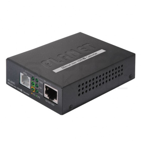 Konwerter 1xVDSL2 / Ethernet RJ45 150/150 Mbps VC-231G PLANET