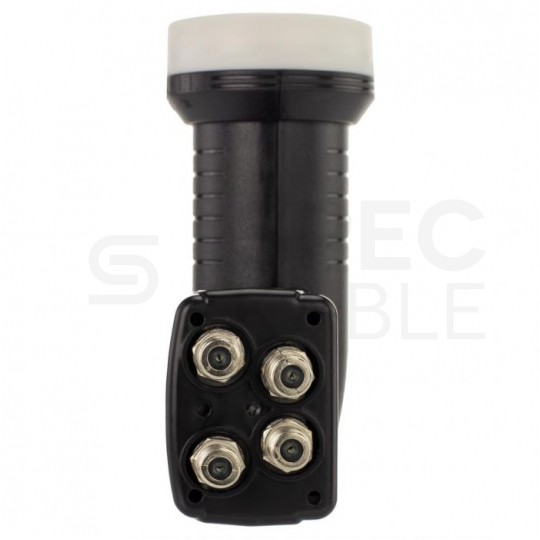 Konwerter satelitarny 60dB Quad Black LTC