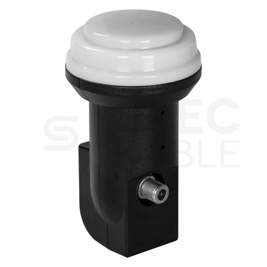 Konwerter satelitarny 60dB Single Black LTC