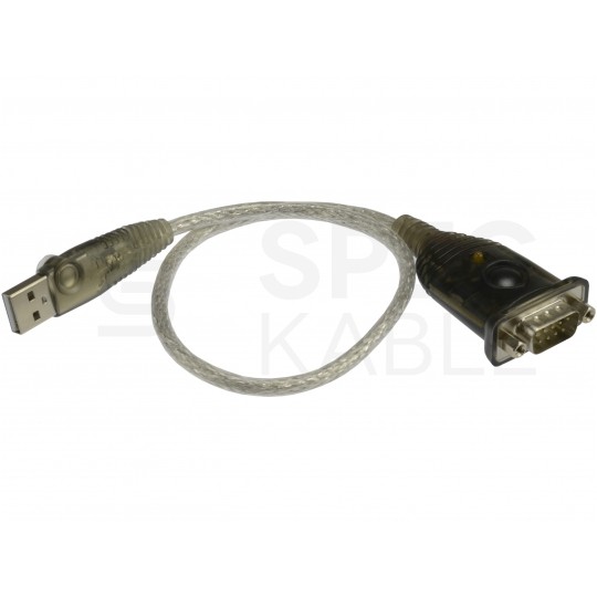 Konwerter szeregowy adapter USB 2.0 A / RS-232 (D-Sub 9-pin) ATEN