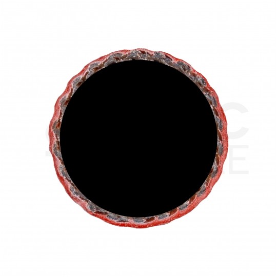 Koszulka izolacyjna silikonowa oplot z włókna szklanego odporna na wysokie temperatury do 250°C 1,5mm czerwony SCS