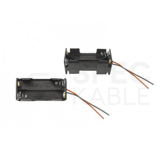 Koszyk na baterie kwadrat 4xAAA R3