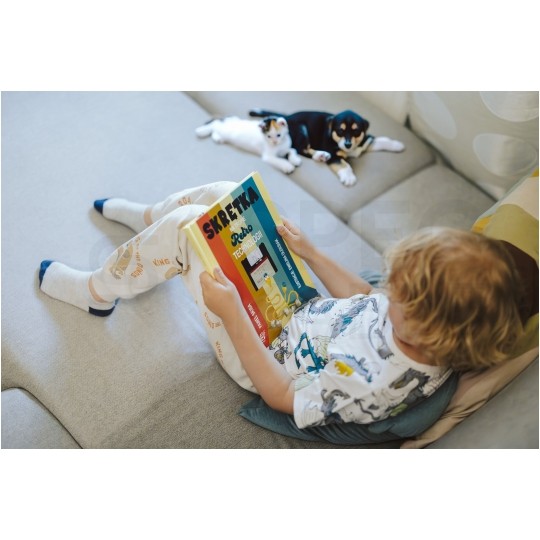 Książka dla dzieci "Skrętka na tropie retro technologii" Paweł Skiba + GRATIS patchcord NEKU